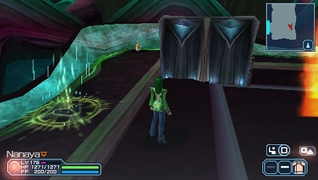 Sector 2: Hidden under destructible rubble in the south-east of the final room.